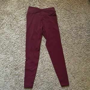Lorna Jane Maroon Leggings